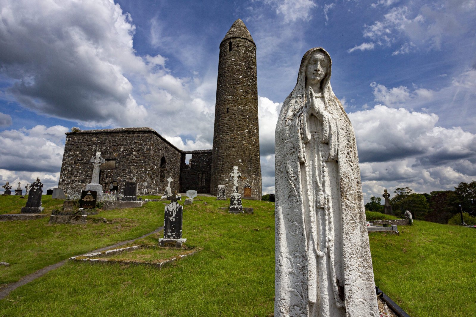 glendalough monastic site derrybawn county mayo republic ireland