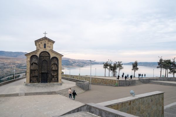 tbilisi, georgia 19 november, 2023: charhc in monument known a