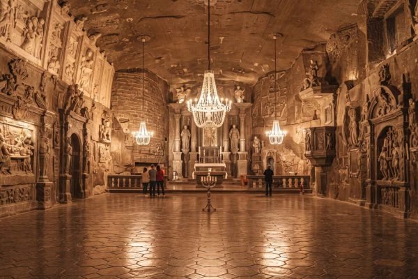 visit the salt mine wieliczka & divine mercy shrine of poland